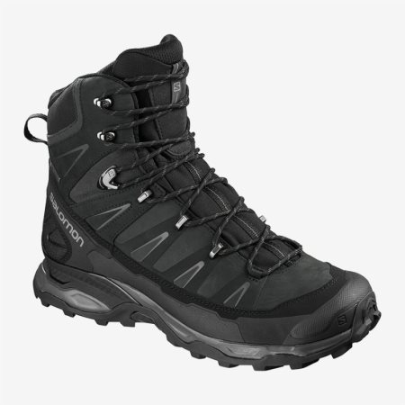 Salomon X ULTRA TREK GTX Mens Hiking Boots Black UK TCIV